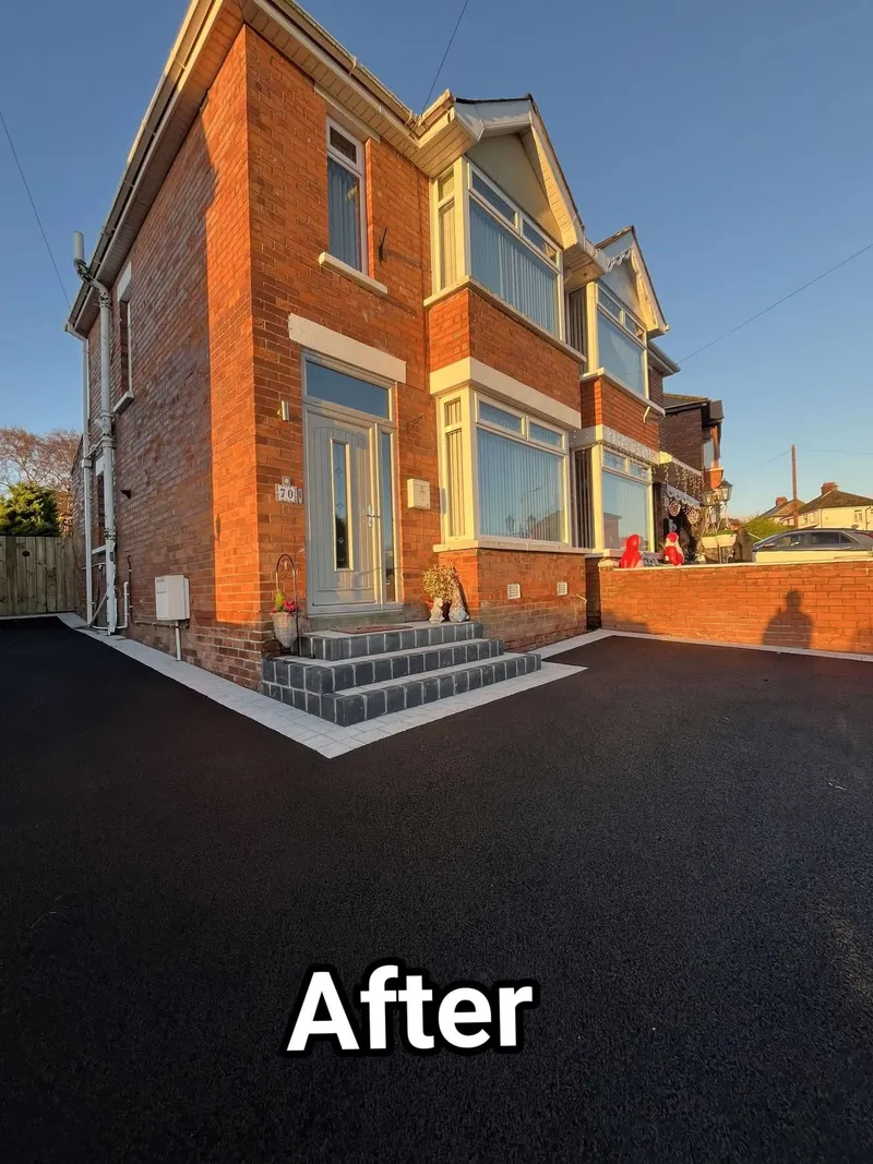 After: SMA driveway — Crumlin