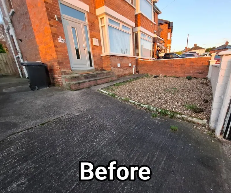 Before: SMA driveway — Crumlin
